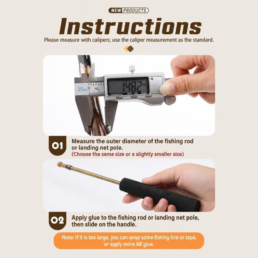 Portable EVA Fishing Rod Handl - Fishing Rod Ice review and price