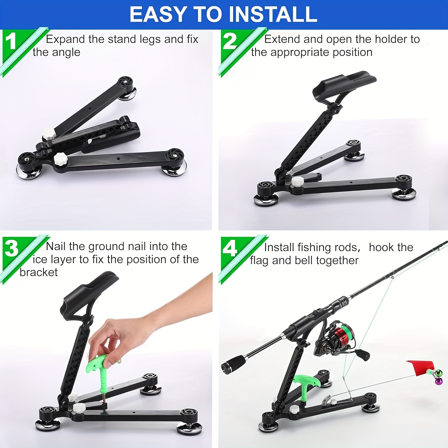 Ice Fishing Rod Holder Foldabl - Fishing Rod Ice review and price