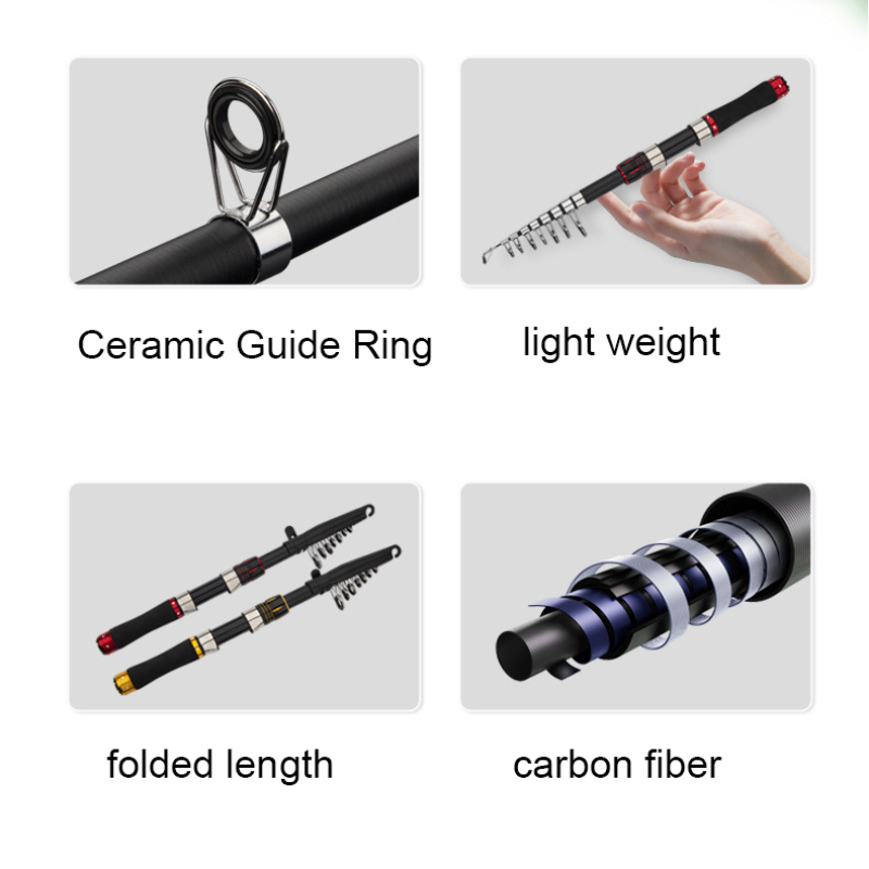 Carbon Fiber Fishing Rod 2.1m  - Fishing Rod Carbon Fiber review and price
